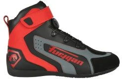 Furygan V4 Easy D3O® Boots - Black/Red