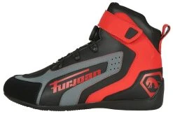 Furygan V4 Easy D3O® Boots - Black/Red -Motorcycle Clothes And Shoes furygan v4 easy d3o boots blackred 4