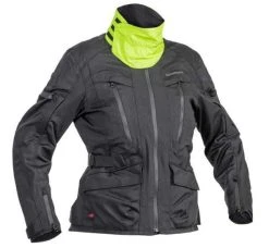 Halvarssons Gruven Ladies Textile Jacket - Black -Motorcycle Clothes And Shoes gruven woman black 3