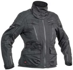 Halvarssons Gruven Ladies Textile Jacket - Black -Motorcycle Clothes And Shoes gruven woman black 5