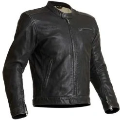 Halvarssons Idre Leather Jacket - Black