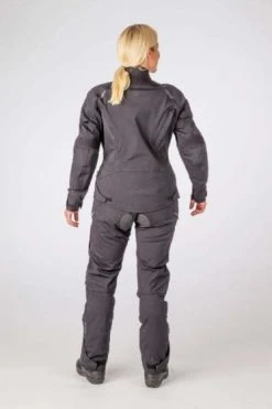 Halvarssons Jolen Ladies Textile Jacket - Black -Motorcycle Clothes And Shoes jolen woman black 3