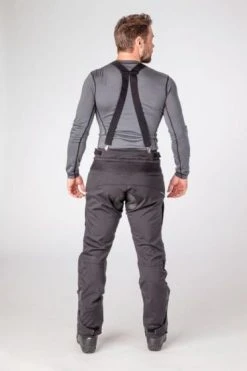 Halvarssons Laggan Textile Trousers - Black -Motorcycle Clothes And Shoes laggan pants 3