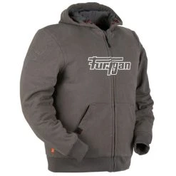 Furygan Luxio Evo Hoodie - Grey -Motorcycle Clothes And Shoes luxio evo gry 4