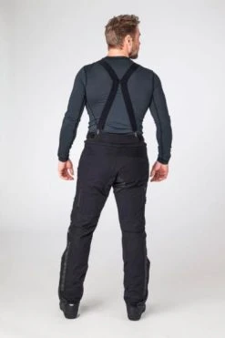 Halvarssons Malung Textile Trousers - Black -Motorcycle Clothes And Shoes malung pants 3