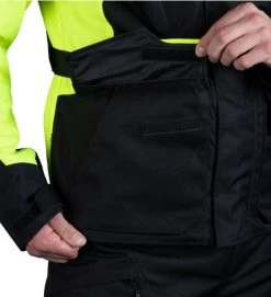 Oxford Metro 2.0 Textile Jacket - Black/Fluo -Motorcycle Clothes And Shoes metro 2.0 ms jkt stealth blk 4