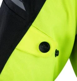 Oxford Metro 2.0 Textile Jacket - Black/Fluo -Motorcycle Clothes And Shoes metro 2.0 ms jkt stealth blk 7