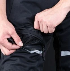 Oxford Mondial 2.0 Textile Trousers - Grey/Blue/Red -Motorcycle Clothes And Shoes mondial 2.0 ms pant tech blk 4 2 1