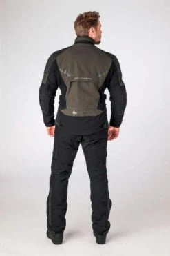 Halvarssons Mora Textile Jacket - Black/Green -Motorcycle Clothes And Shoes mora jacket blackgreen 3