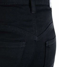 Oxford Original Approved AA Ladies Super Stretch Jean - Black -Motorcycle Clothes And Shoes oa aa super stretch ws jean blk 3