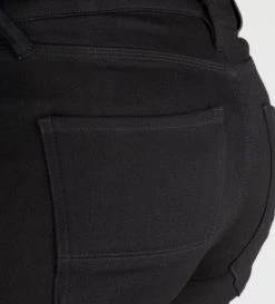 Oxford Original Approved AA Super Stretch Jean - Black -Motorcycle Clothes And Shoes oa super stretch ms slim jean blk 4