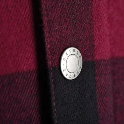 Oxford Kickback 2.0 Ladies Shirt - Red -Motorcycle Clothes And Shoes oxford kickback 2.0 shirt ladies red 6