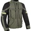 Oxford Rockland MS Jacket - Khaki/Black/Fluo -Motorcycle Clothes And Shoes oxford rockland ms jacket khakiblackfluo 1
