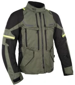Oxford Rockland MS Jacket - Khaki/Black/Fluo