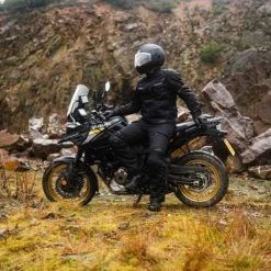 Oxford Rockland MS Jacket - Black -Motorcycle Clothes And Shoes oxford rockland ms jkt black 5