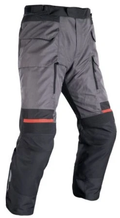 Oxford Rockland MS Trouser - Charcoal/Black/Red