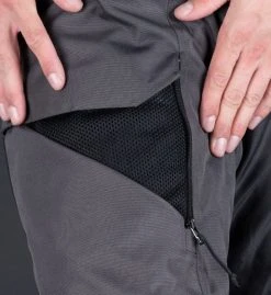 Oxford Rockland MS Trouser - Charcoal/Black/Red -Motorcycle Clothes And Shoes oxford rockland ms trouser charcoalblackred 4