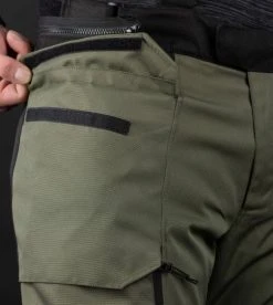 Oxford Rockland MS Trouser - Khaki/Black/Fluo -Motorcycle Clothes And Shoes oxford rockland ms trouser khakiblackfluo 4