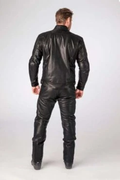 Halvarssons Racken Leather Jacket - Black -Motorcycle Clothes And Shoes racken jacket black 3