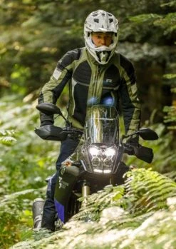 Richa Airstream-X Textile Jacket - Grey/Blue -Motorcycle Clothes And Shoes richa airstream x textile jacket lifestyle 1