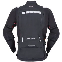 Richa Armada GTX Pro Textile Jacket - Black -Motorcycle Clothes And Shoes richa armada pro gore tex jacket black 2 1