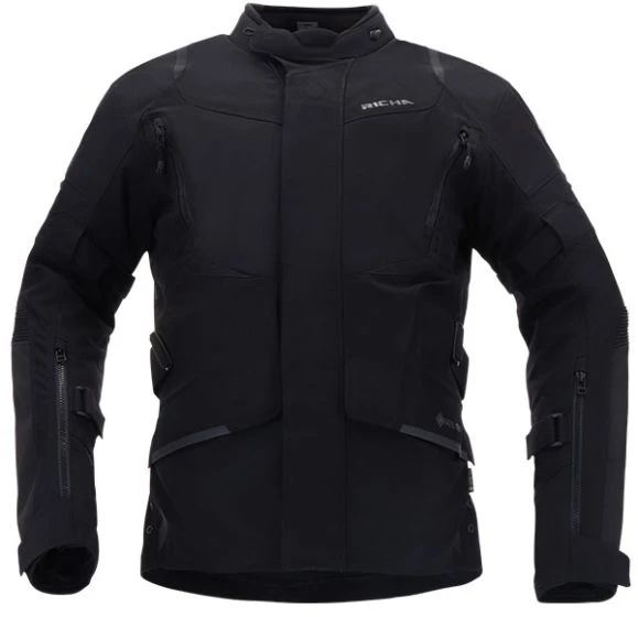 Richa Cyclone 2 GTX Textile Jacket - Black 4 Richa Cyclone 2 GTX Textile Jacket - Black - Image 2