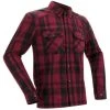 Richa Forest Shirt - Black/Burgundy -Motorcycle Clothes And Shoes richa forest shirt blackburgundy 1