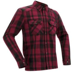 Richa Forest Shirt - Black/Burgundy