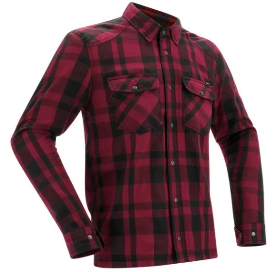 Richa Forest Shirt - Black/Burgundy 3 Richa Forest Shirt - Black/Burgundy