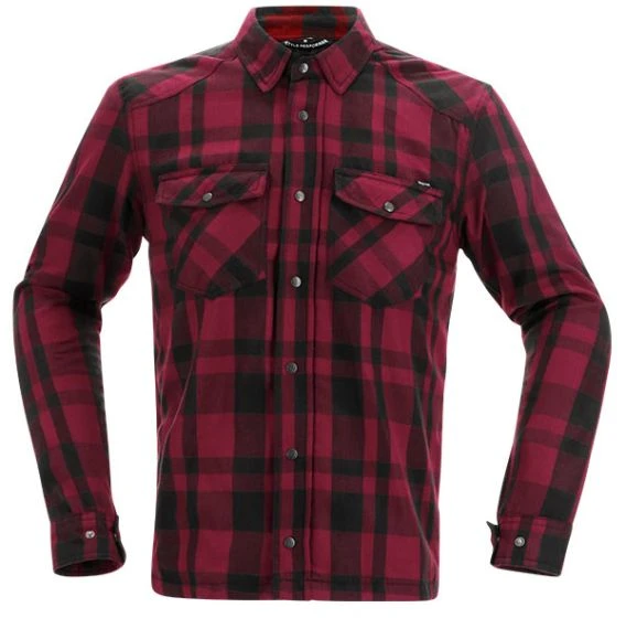 Richa Forest Shirt - Black/Burgundy 4 Richa Forest Shirt - Black/Burgundy - Image 2