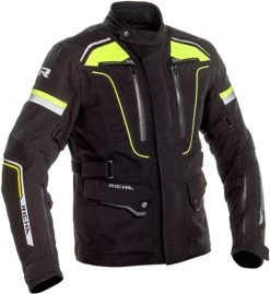 Richa Infinity 2 Pro Textile Jacket - Black/Fluo