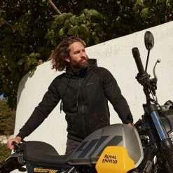 Richa Titan 2 Hoodie - Black -Motorcycle Clothes And Shoes richa titan 2 hoodie black d