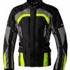 RST Alpha 5 CE Textile Jacket - Black/Fluo Yellow