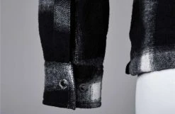 RST Brushed CE Ladies Textile Shirt - Black/White -Motorcycle Clothes And Shoes rst brushed ce ladies textile shirt blkwhi 5