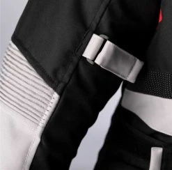RST Endurance CE Ladies Textile Jacket - Black/Silver/Red -Motorcycle Clothes And Shoes rst endurance ce ladies textile jacket blkwhired 5