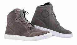 RST Hi Top Moto Boots - Grey Suede -Motorcycle Clothes And Shoes rst hi top moto boots grey suede 3