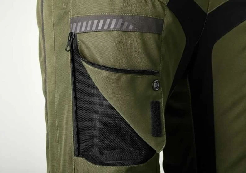 RST Maverick Evo CE Textile Trousers - Black/Khaki 6 RST Maverick Evo CE Textile Trousers - Black/Khaki - Image 4