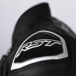 RST S1 CE Ladies Leather Jacket - Black/White -Motorcycle Clothes And Shoes rst s1 ladies leather jacket blackwhite 3