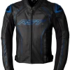 RST S1 CE Leather Jacket - Black/Grey/Blue -Motorcycle Clothes And Shoes rst s1 leather jacket blackblue 1