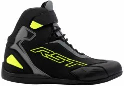 RST Sabre Moto Boots - Black/Grey/Fluo Yellow
