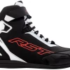 RST Sabre Moto Boots - Black/White/Red -Motorcycle Clothes And Shoes rst sabre moto wp boots blackred 10