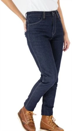 Knox Scarlett Skinny Ladies Jeans - Blue - SALE 14 Knox Scarlett Skinny Ladies Jeans - Blue - SALE -Motorcycle Clothes And Shoes scarlett blue side 1194 32361.1518019514.1280.1280
