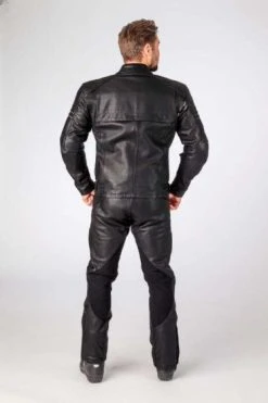 Halvarssons Selja Leather Jacket - Black -Motorcycle Clothes And Shoes selja jacket black 3
