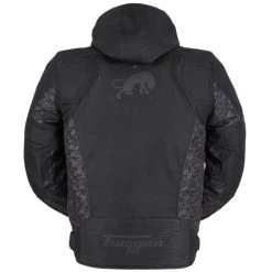 Furygan Shard Hoodie - Black/Pixel -Motorcycle Clothes And Shoes shard blkgry 3