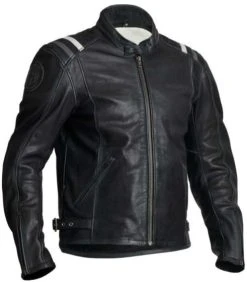 Halvarssons Skalltorp Leather Jacket - Black