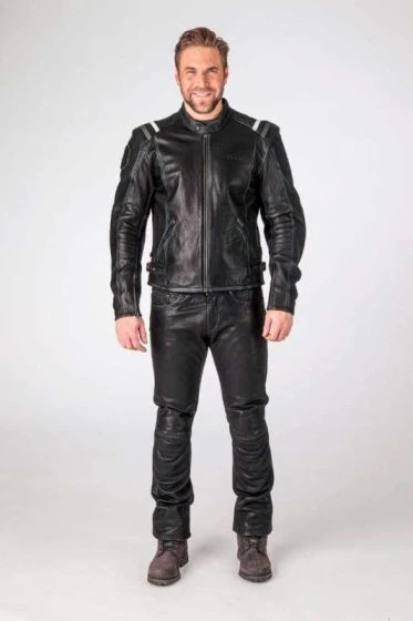 Halvarssons Skalltorp Leather Jacket - Black 4 Halvarssons Skalltorp Leather Jacket - Black - Image 2