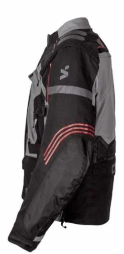 Spada Ascent V2 Textile Jacket - Black/Grey -Motorcycle Clothes And Shoes spada ascent v2 textile jacket blackgrey 3 2