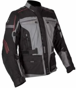 Spada Ascent V2 Textile Jacket - Black/Grey -Motorcycle Clothes And Shoes spada ascent v2 textile jacket blackgrey 5 2