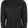 Spada Barn Q CE Ladies Textile Jacket - Black -Motorcycle Clothes And Shoes spada barn q ce ladies jacket black 1