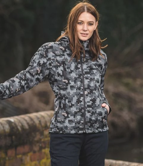 Spada Grid CE Ladies Textile Jacket - Camo Grey 5 Spada Grid CE Ladies Textile Jacket - Camo Grey - Image 3